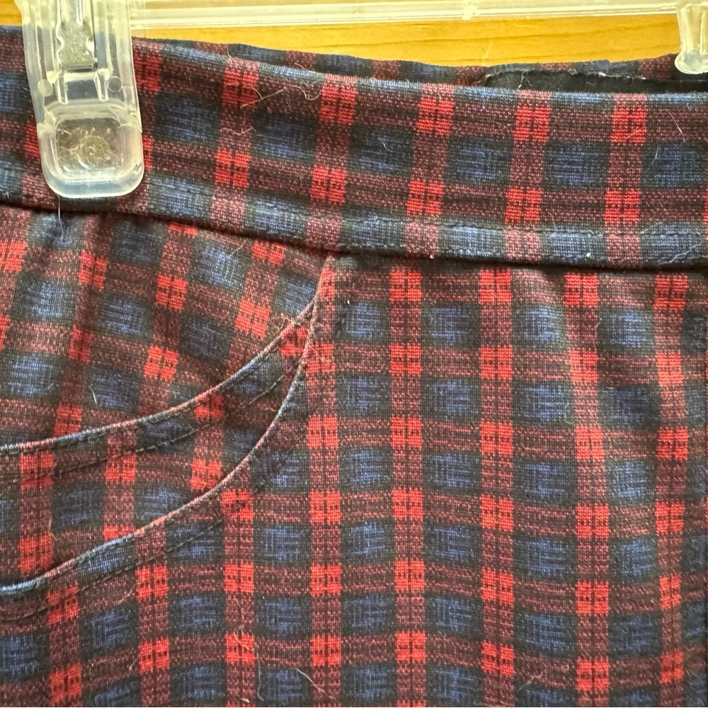 ANTHROPOLOGIE Sanctuary Red and Blue Women's pants